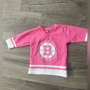 Bruins NHL Long Sleeve Jersey - 2T Pink